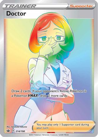 Doctor 214/198 - Pokemon Chilling Reign Holofoil - Single Cards