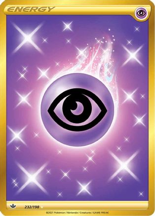 Psychic Energy 232/198 - Pokemon Chilling Reign Holofoil - Single Cards