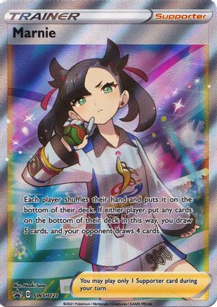 Marnie - SWSH121 SWSH121/307 - SWSH Sword & Shield Promo Cards Holofoil - Single Cards