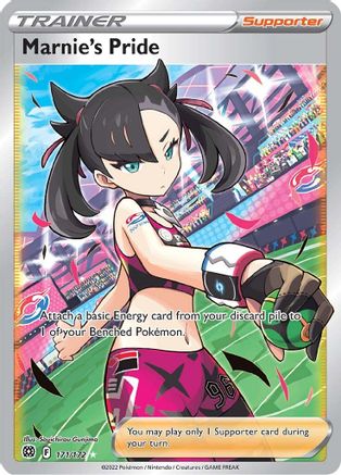 Marnie's Pride 171/172 - Pokemon Brilliant Stars Holofoil - Single Cards