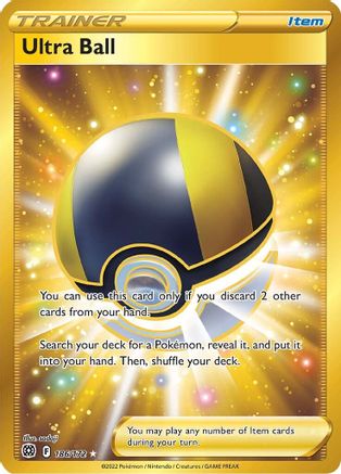 Ultra Ball 186/172 - Pokemon Brilliant Stars Holofoil - Single Cards