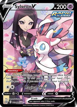 Sylveon V TG14/30 - Pokemon Brilliant Stars Trainer Gallery Holofoil - Single Cards