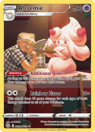 Alcremie TG08/30 - SWSH09 Brilliant Stars Trainer Gallery Holofoil - Single Cards