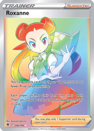 Roxanne 206/189 - Pokemon Astral Radiance Holofoil - Single Cards