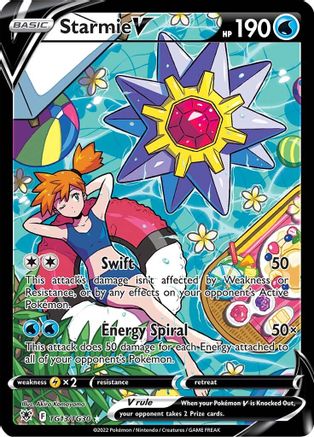Starmie V TG13/30 - Pokemon Astral Radiance Trainer Gallery Holofoil - Single Cards