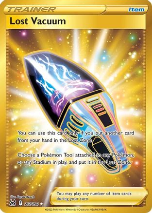 Lost Vacuum 217/196 - Pokemon Lost Origin Holofoil - Single Cards