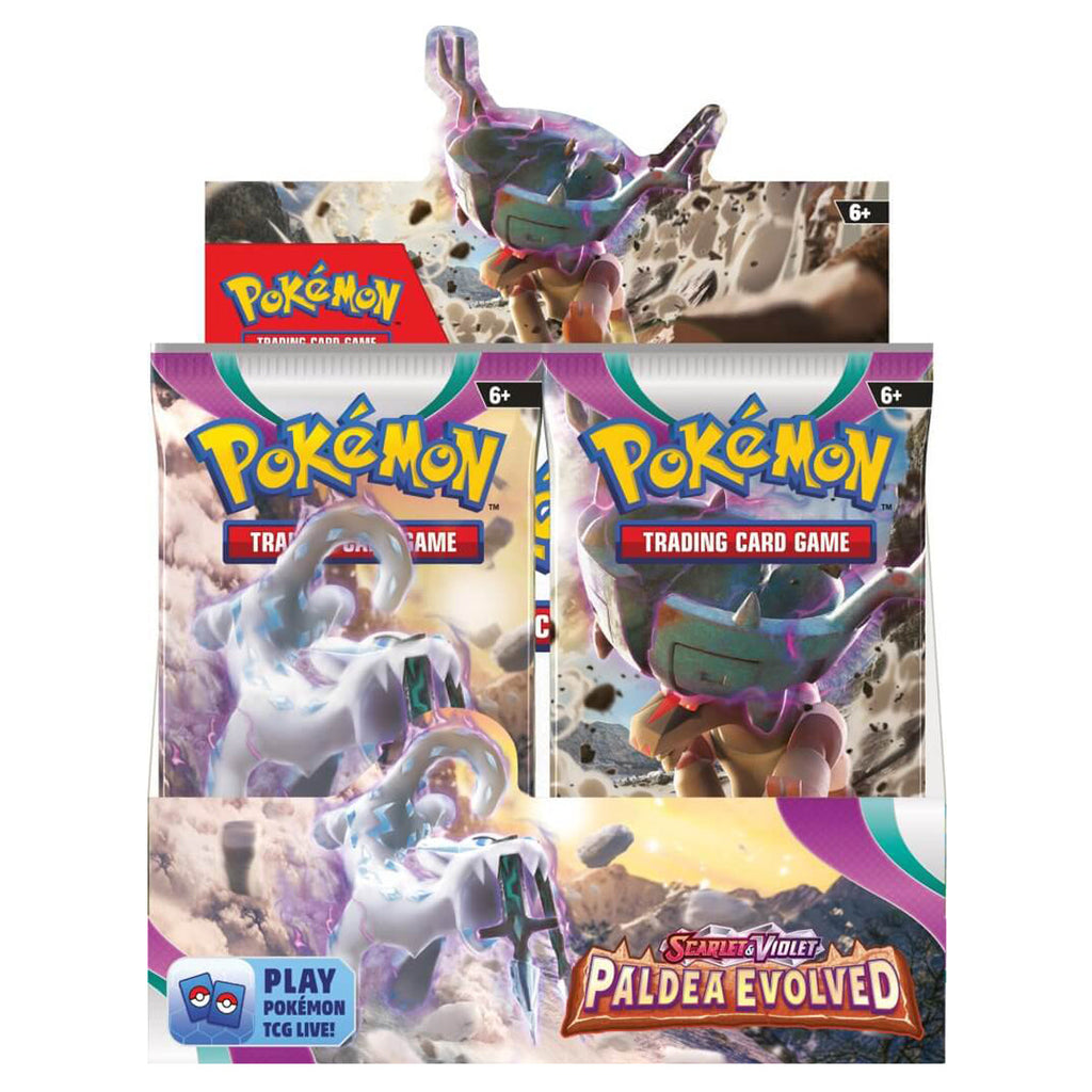 Scarlet & Violet Paldea Evolved Booster Box POKEMON TCG - Trading Card Games - 2