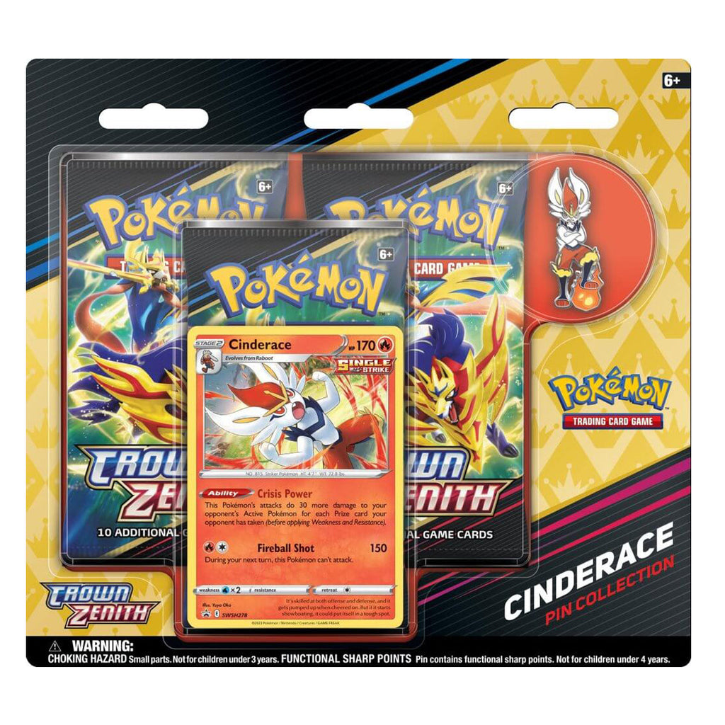 Crown Zenith Pin Blisters (Set of 3) Pokemon TCG - Trading Card Games - 2