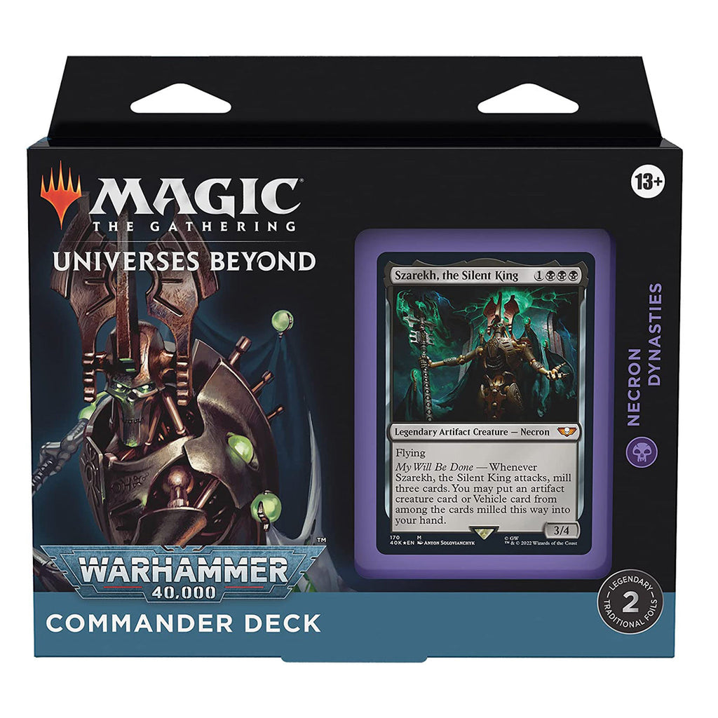 Magic Warhammer 40K Universes Beyond Commander Decks Regular Edition (Set of 4) - Trading Card Games - 4