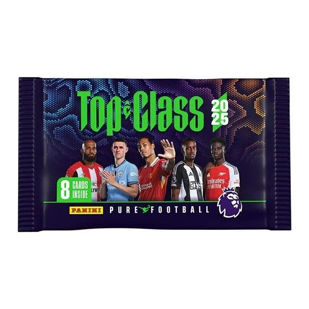 PANINI Top Class EPL 2025 Soccer Cards Booster Box - Sports Cards - 2