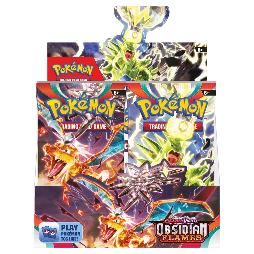 Scarlet & Violet Obsidian Flames Booster Box POKEMON TCG - Trading Card Games - 2