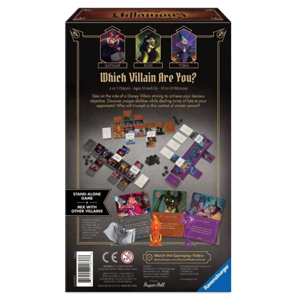 Disney Villainous Evil Comes Prepared Extension - Board Games - 2