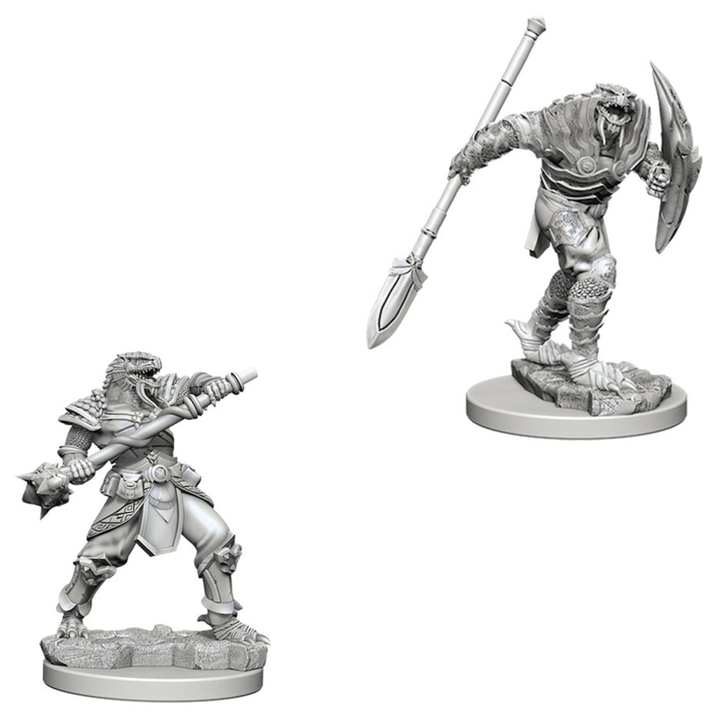 D&D Nolzurs Marvelous Miniatures Dragonborn Male Fighter with Spear - Miniatures - 2
