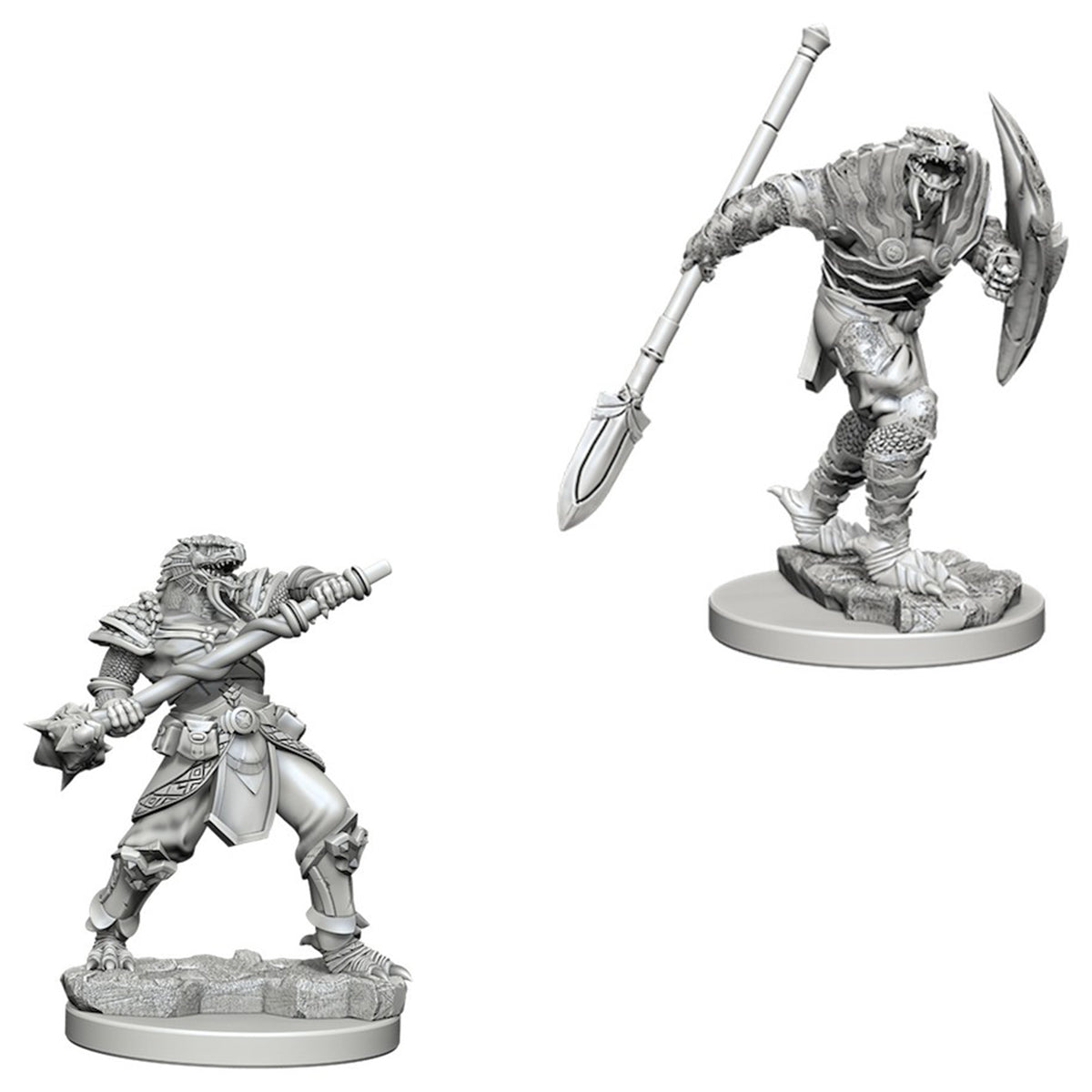 D&D Nolzurs Marvelous Miniatures Dragonborn Male Fighter with Spear - Miniatures - 2