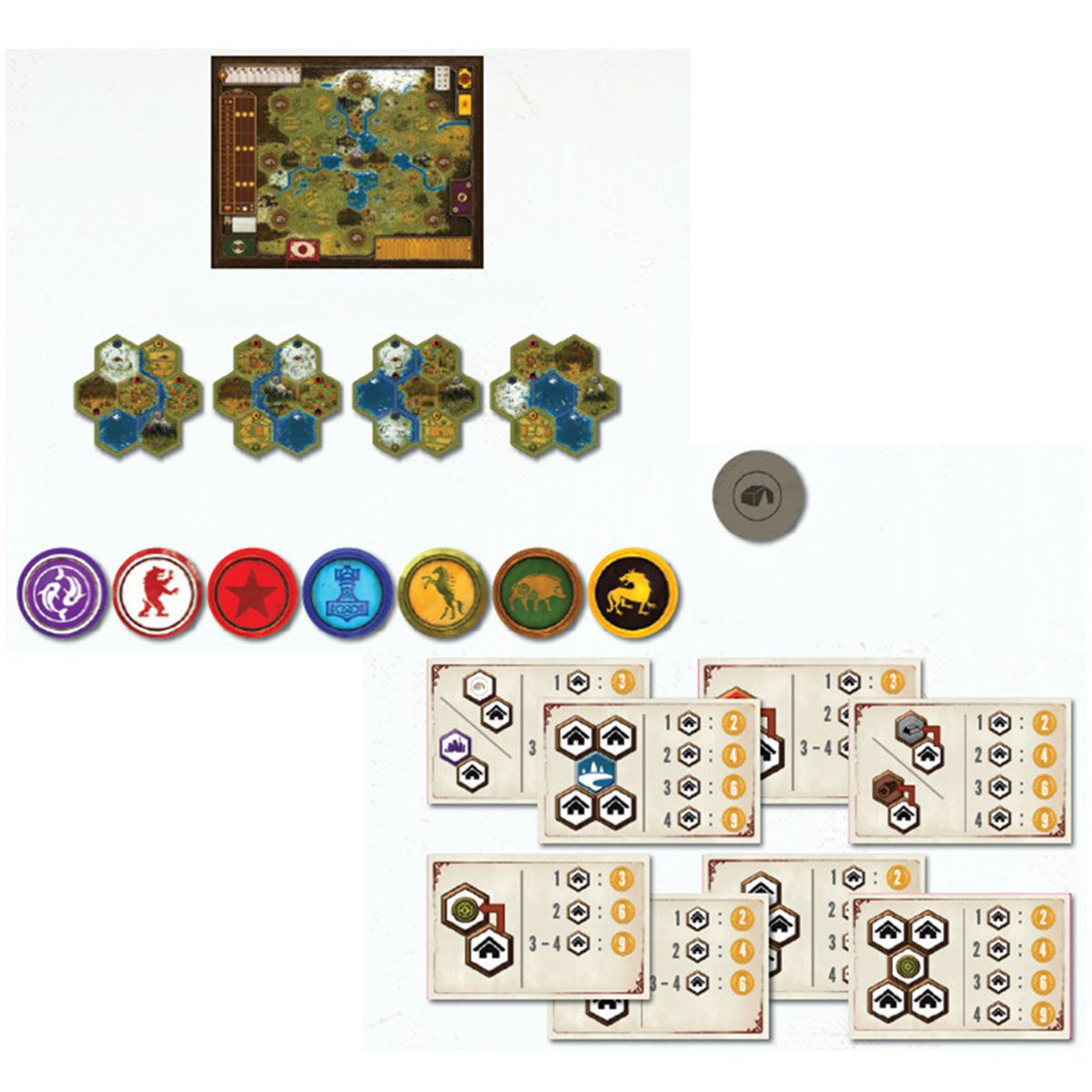 Scythe Modular Board - Board Games - 2