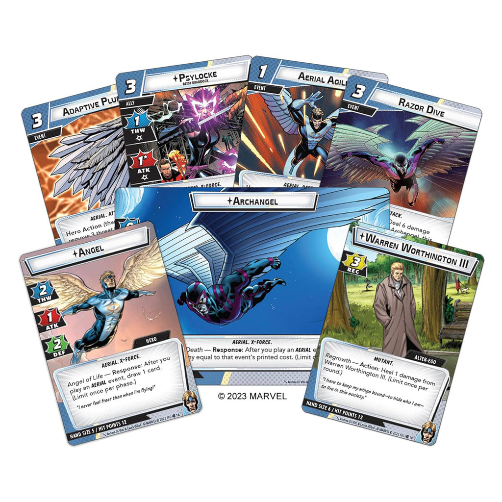 Marvel Champions LCG Angel Hero Pack - Board Games - 2