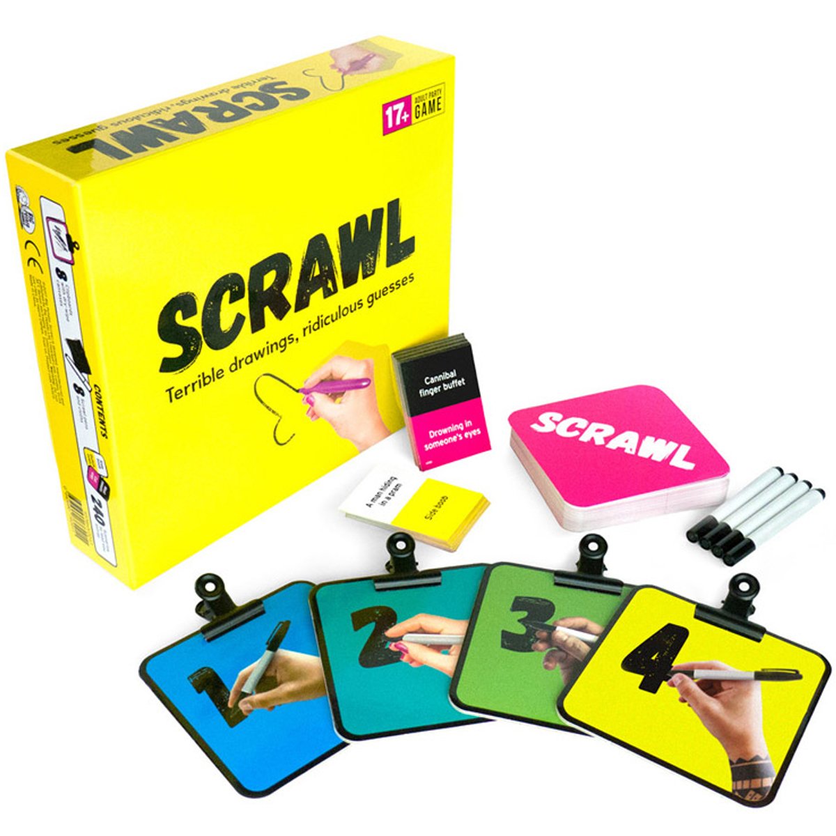 Scrawl | Card Game - Board Games - 2