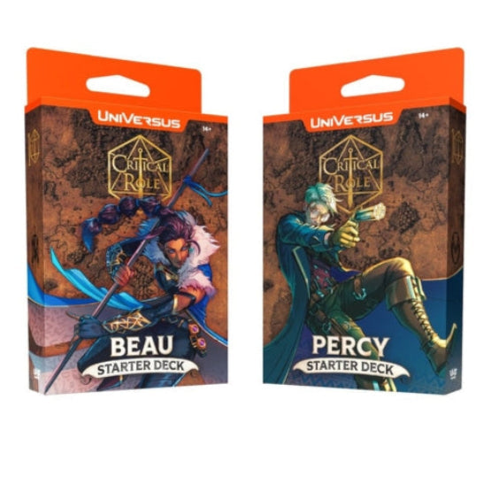 UniVersus Critical Role Heroes of Exandria Starter Deck (Pair) - Trading Card Games