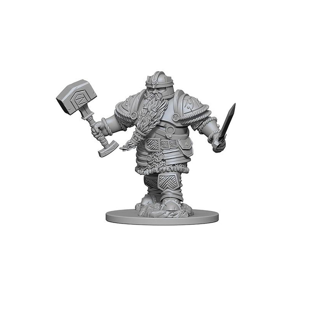 D&D Nolzurs Marvelous Unpainted Miniatures Dwarf Male Fighter - Miniatures - 2
