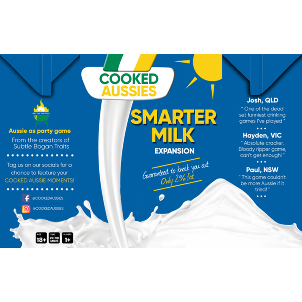 Cooked Aussies Smarter Milk Expansion - Board Games - 2