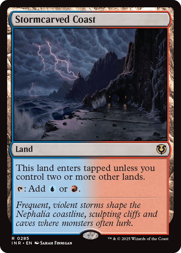 Stormcarved Coast (INR-285) - Innistrad Remastered - Magic The Gathering - Single Cards