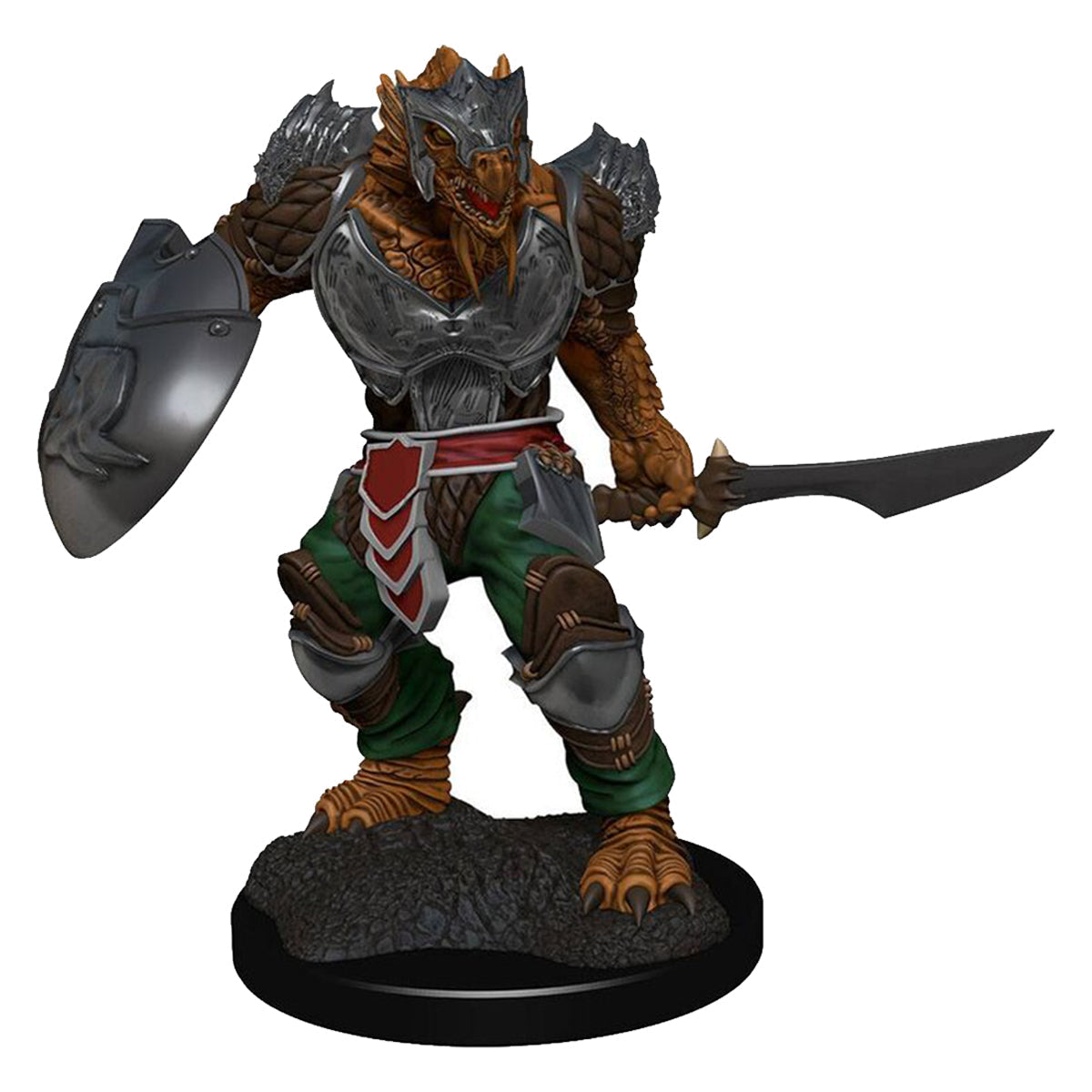 D&D Nolzurs Marvelous Unpainted Miniatures Dragonborn Fighter Male - Miniatures - 2
