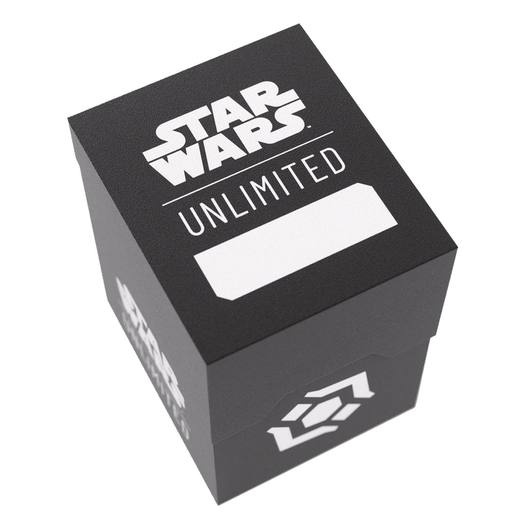 Gamegenic Star Wars Unlimited Soft Crate Deck Box - Black/White - Deck Boxes - 4