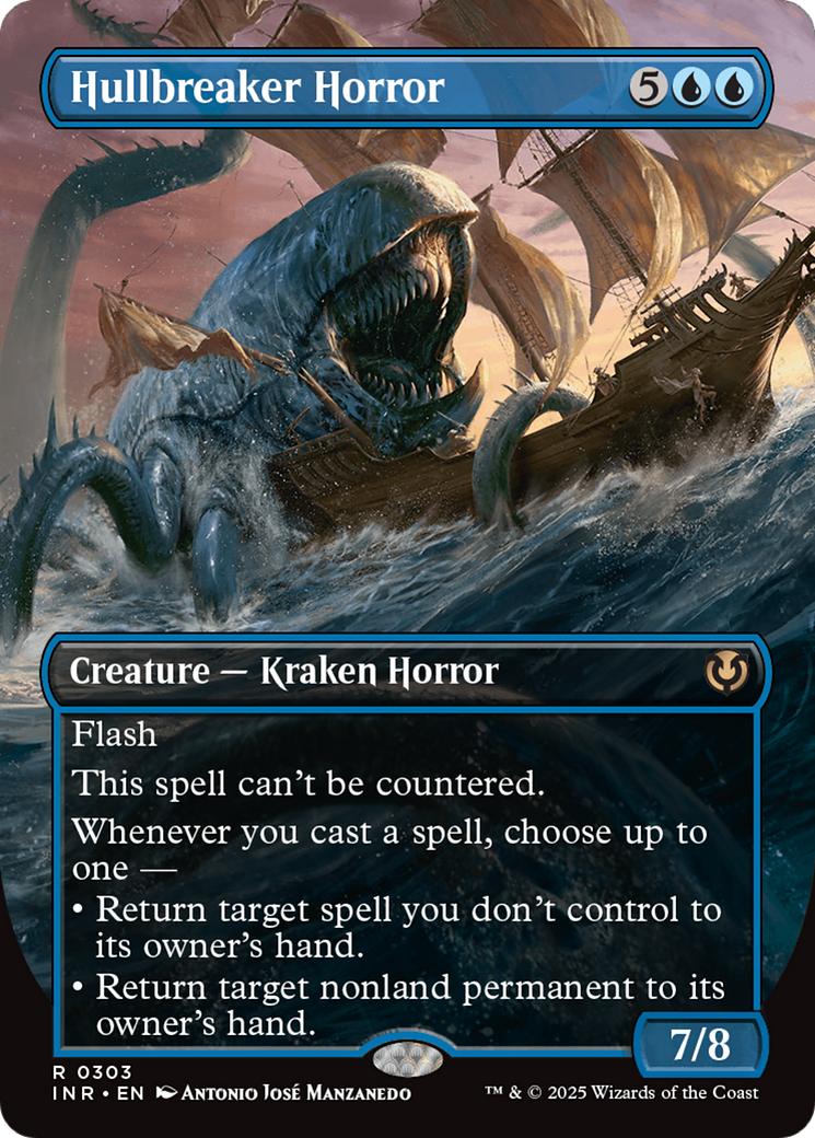 FOIL Hullbreaker Horror (INR-303) - Innistrad Remastered - Magic The Gathering - Single Cards