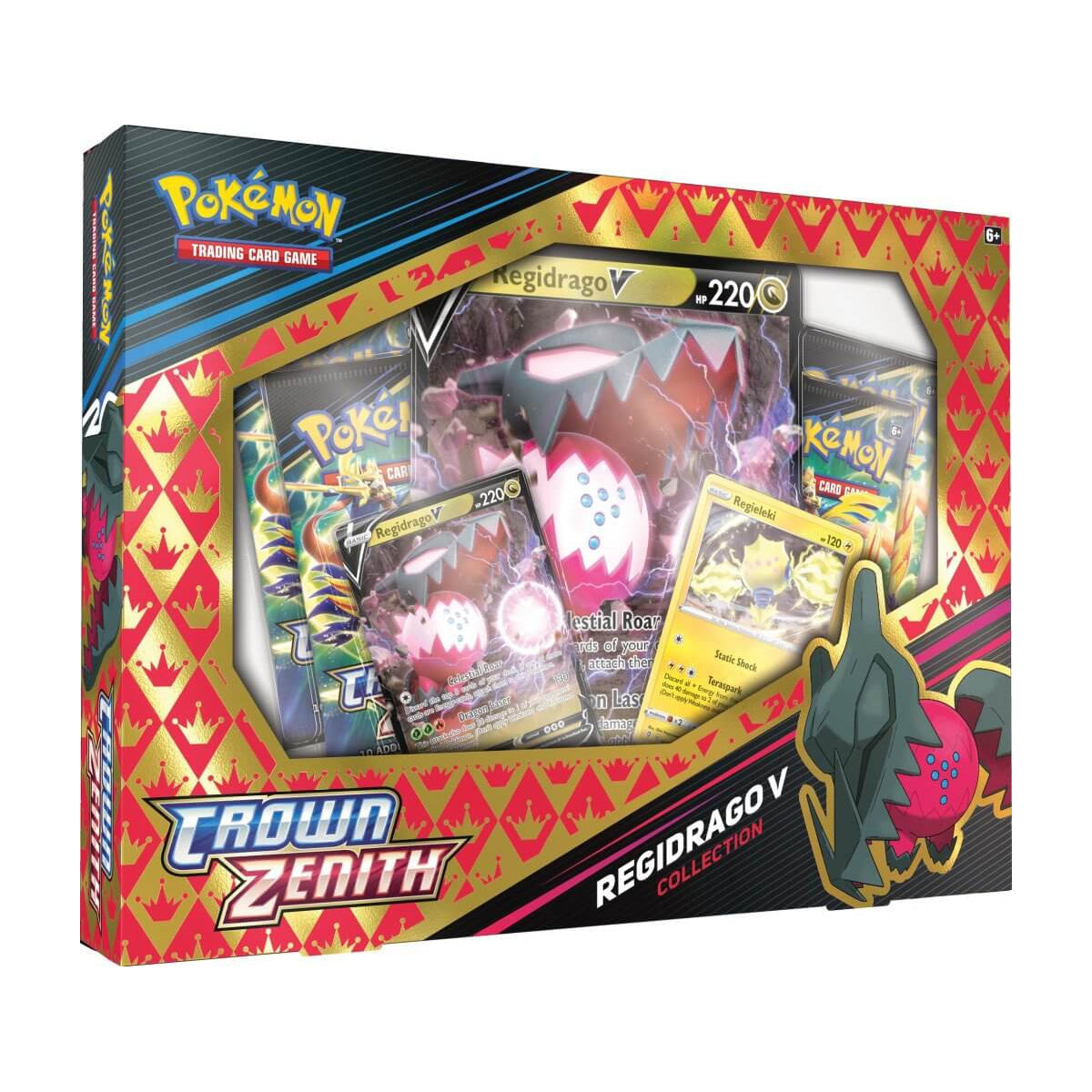 Crown Zenith Regidrago/Regieleki V Box (Pair) POKEMON TCG - Trading Card Games - 2