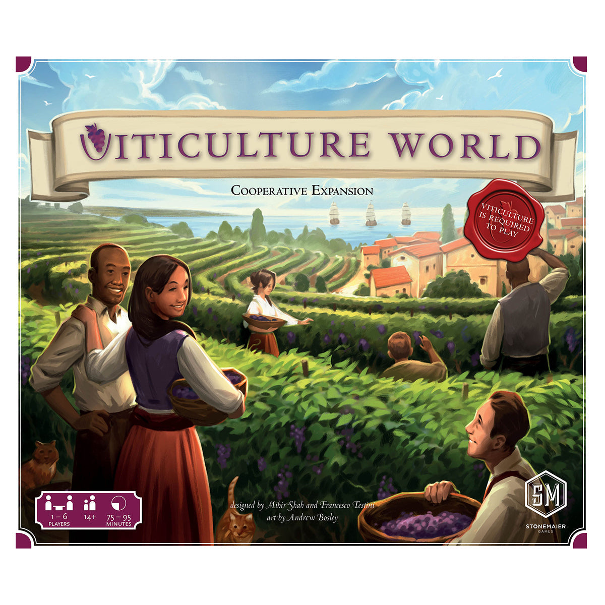 Viticulture World Cooperative Expansion - Board Games - 2
