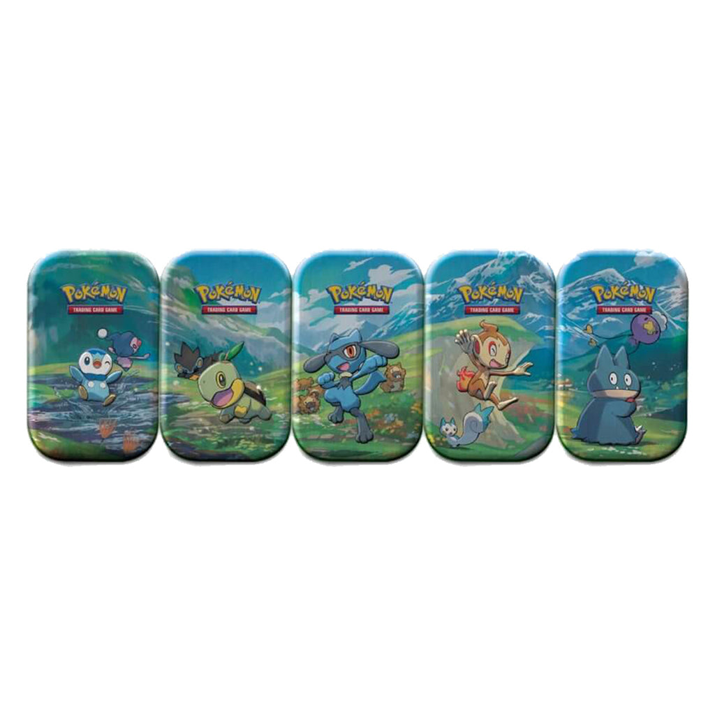 POKEMON Sinnoh Stars Mini Tins (Set of 5) - Trading Card Games