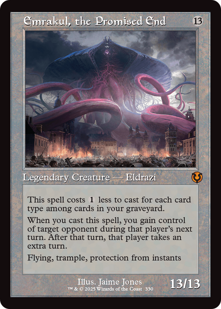 Emrakul, the Promised End (INR-330) - Innistrad Remastered - Magic The Gathering - Single Cards