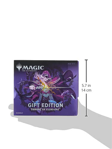 Magic The Gathering Throne of Eldraine Bundle Gift Edition | Alternate Art | 10 Booster Pack | 1 Collector Booster | Accessories - 2