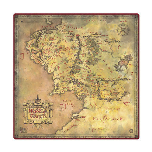 Ultimate Guard Oversized Playmat LOTR Places of Middle-Earth 61cm x 61cm - Playmats