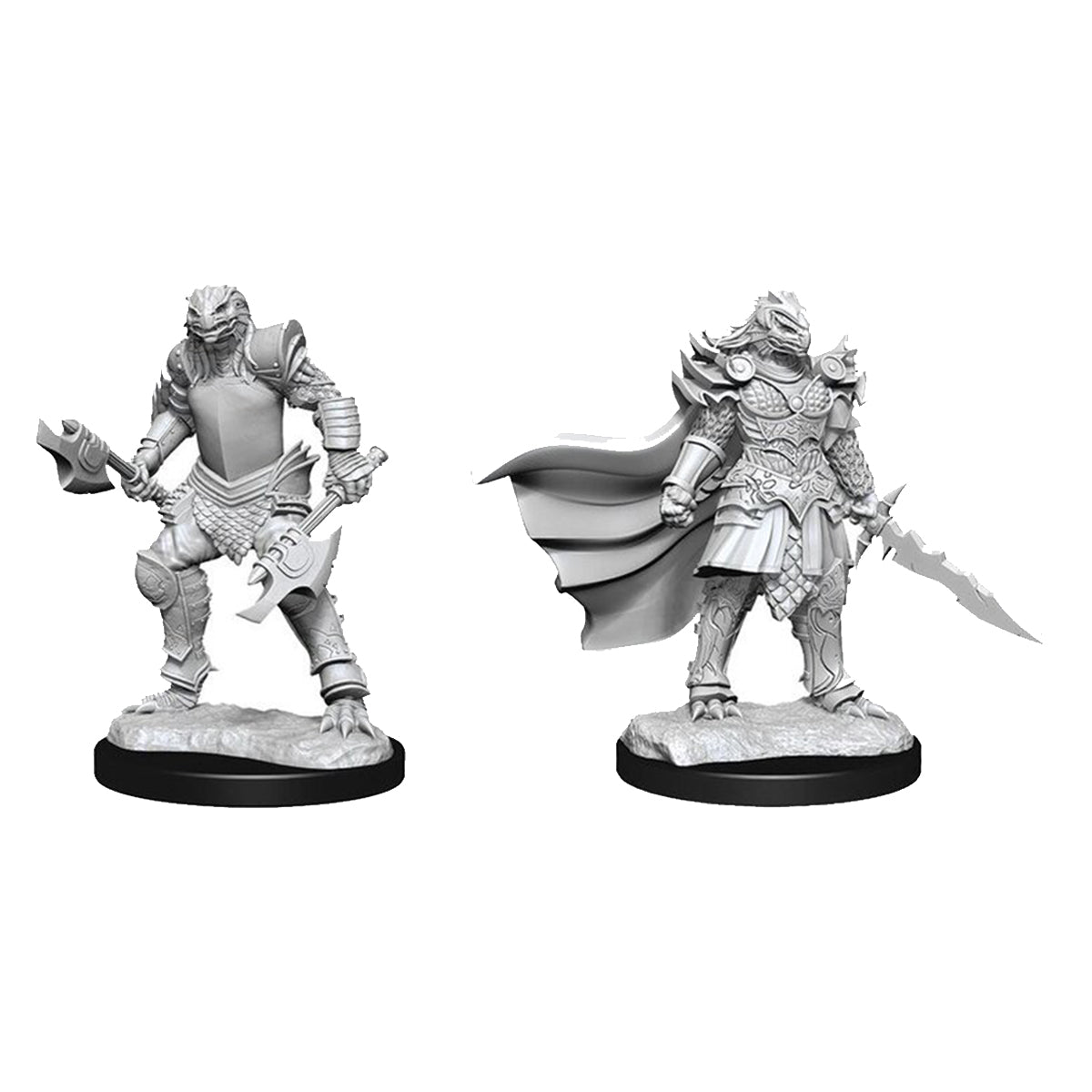 D&D Nolzurs Marvelous Unpainted Miniatures Dragonborn Fighter Female - Miniatures