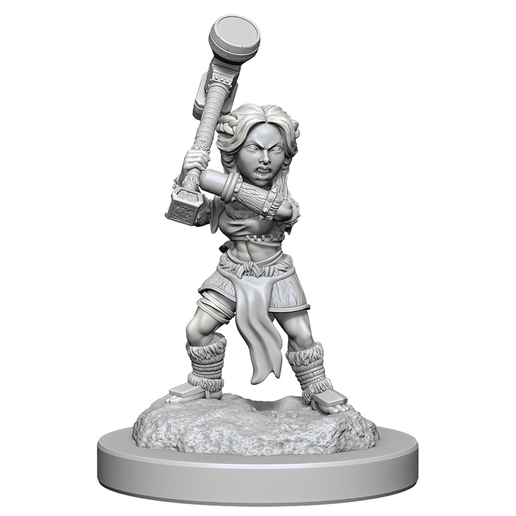 D&D Nolzurs Marvelous Miniatures Halfling Barbarians - Miniatures - 3