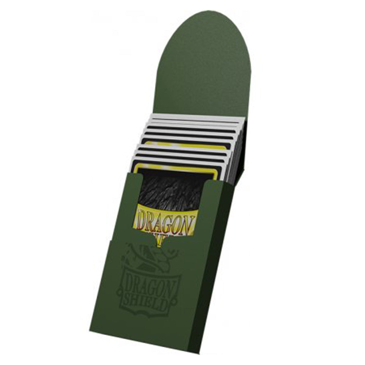 Dragon Shield Cube Shell Deck Box Forest Green - Deck Boxes - 3