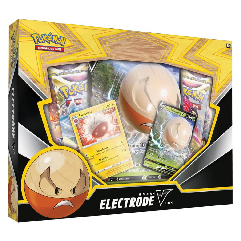 Hisuian Electrode V Box POKEMON TCG - Trading Card Games