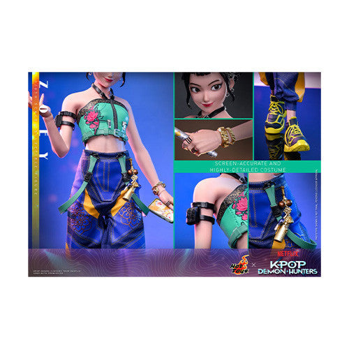 KPop Demon Hunters - Zoey 1:6 Scale Collectible Action Figure - Statues & Figures - 7