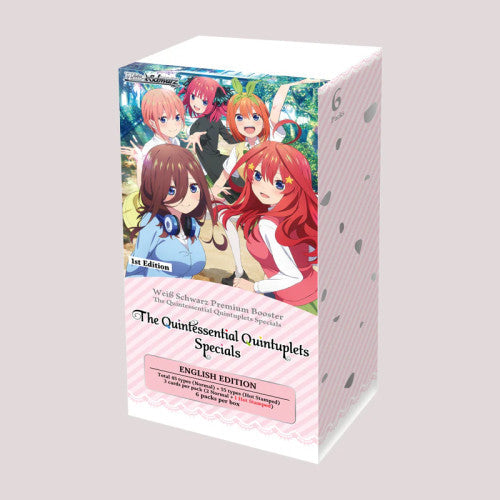 Weiss Schwarz The Quintessential Quintuplets Specials Premium Booster Box - Trading Card Games