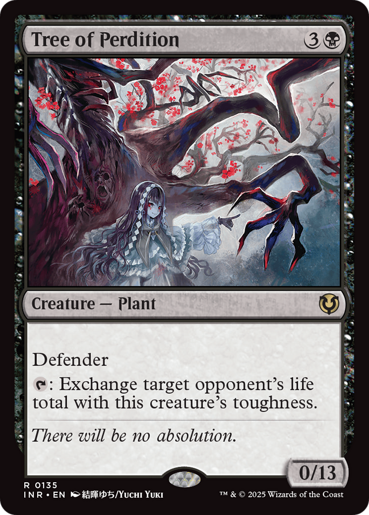 FOIL Tree of Perdition (INR-135) - Innistrad Remastered - Magic The Gathering - Single Cards