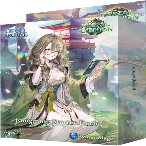 Grand Archive TCG Mortal Ambition Kongming Starter Deck - Trading Card Games
