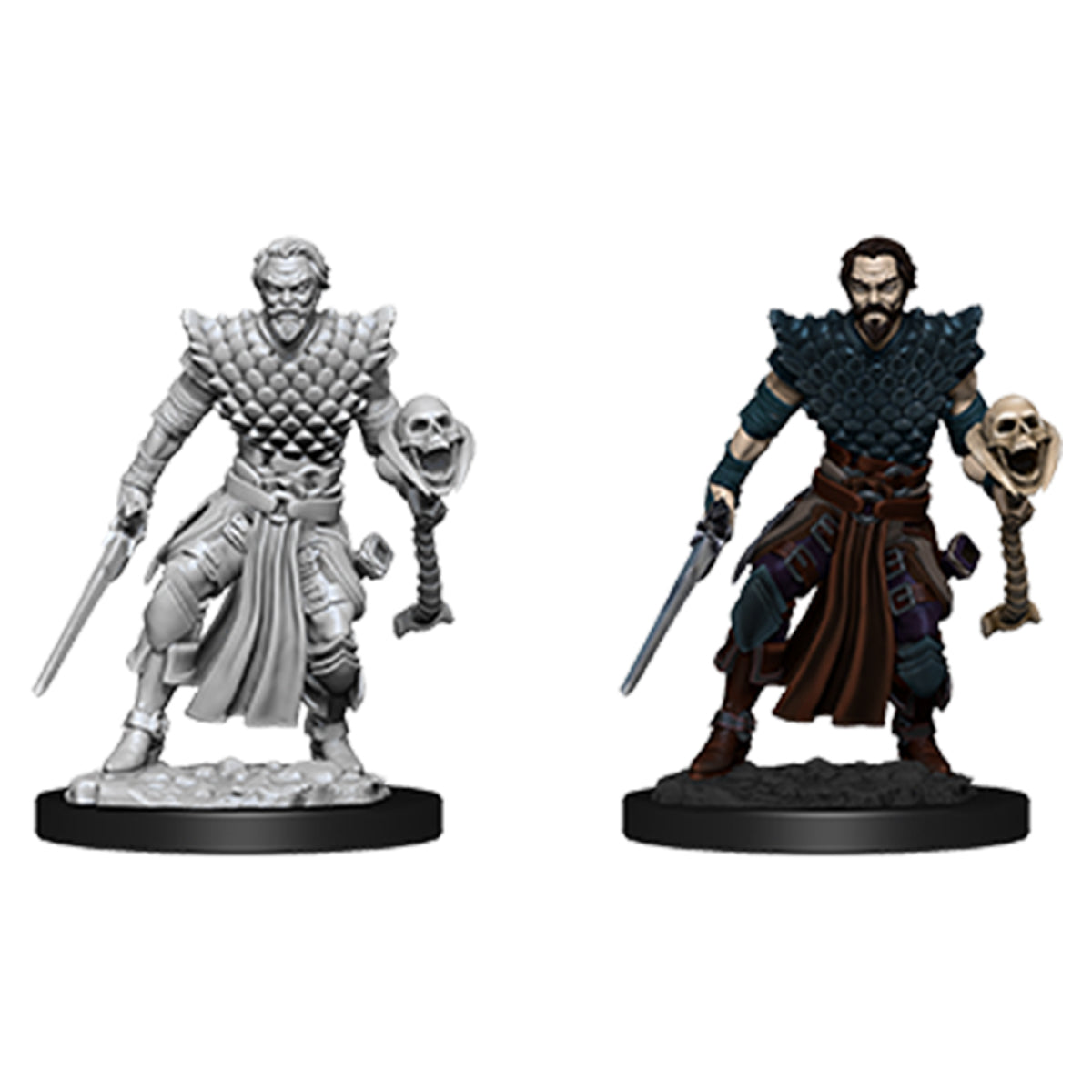 D&D Nolzurs Marvelous Unpainted Miniatures Male Human Warlock - Miniatures - 3