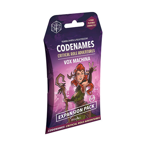 Codenames Critical Role Adventures Vox Machina Expansion Pack - Board Games - 2