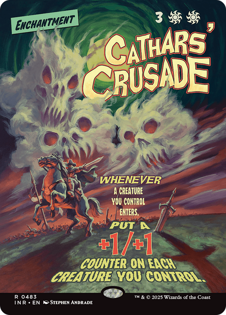 FOIL Cathars' Crusade (INR-483) - Innistrad Remastered - Magic The Gathering - Single Cards