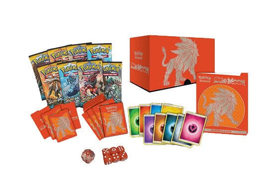Pokemon TCG Sun & Moon Lunala (Purple) & Solgaleo (Red) Elite Trainers Box Booster Set of 2 - 2