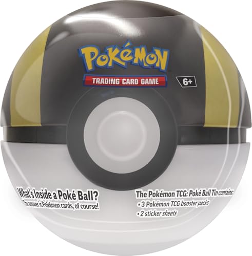 Pokémon TCG: Poké Ball Tin Bundle 2024 Version—Poké Ball, Great Ball & Ultra Ball (9 Pokémon TCG Booster Packs & 7 Sticker Sheets) - 3