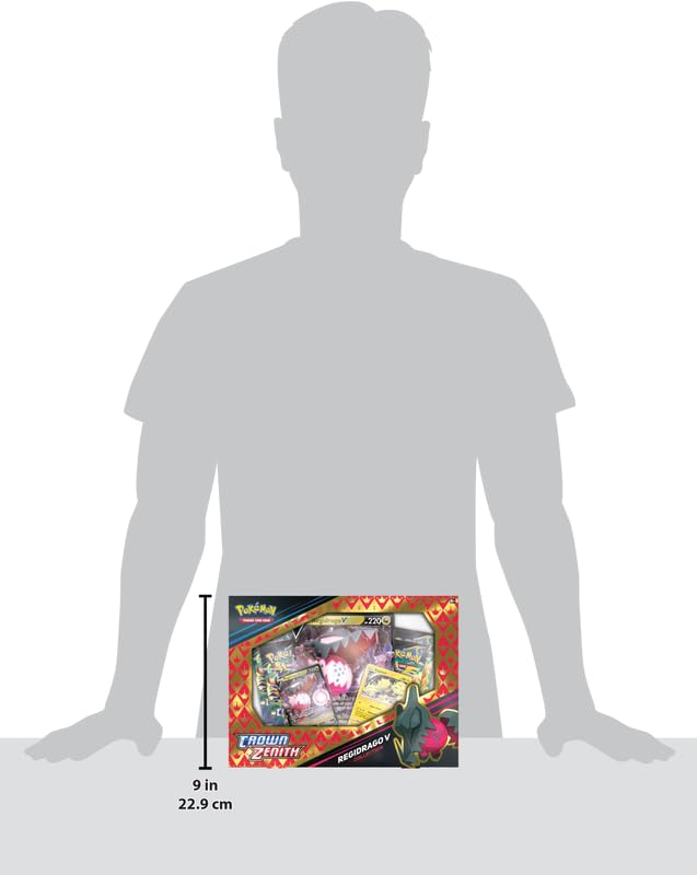 Pokemon TCG: SAS 12.5 Crown Zenith Regidrago V Box - 6