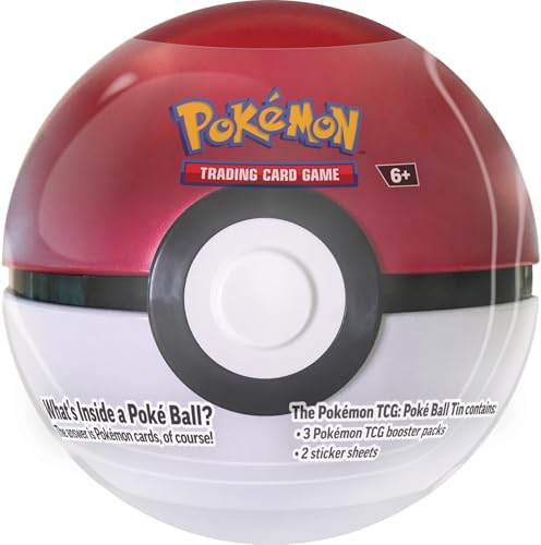 Pokémon TCG: Poké Ball Tin Bundle 2024 Version—Poké Ball, Great Ball & Ultra Ball (9 Pokémon TCG Booster Packs & 7 Sticker Sheets) - 5