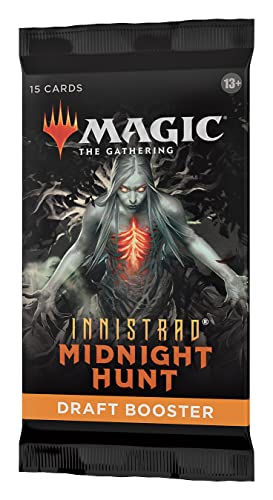 6 Packs Magic: The Gathering Draft Booster Pack Lot MTG Innistrad Midnight Hunt - 4